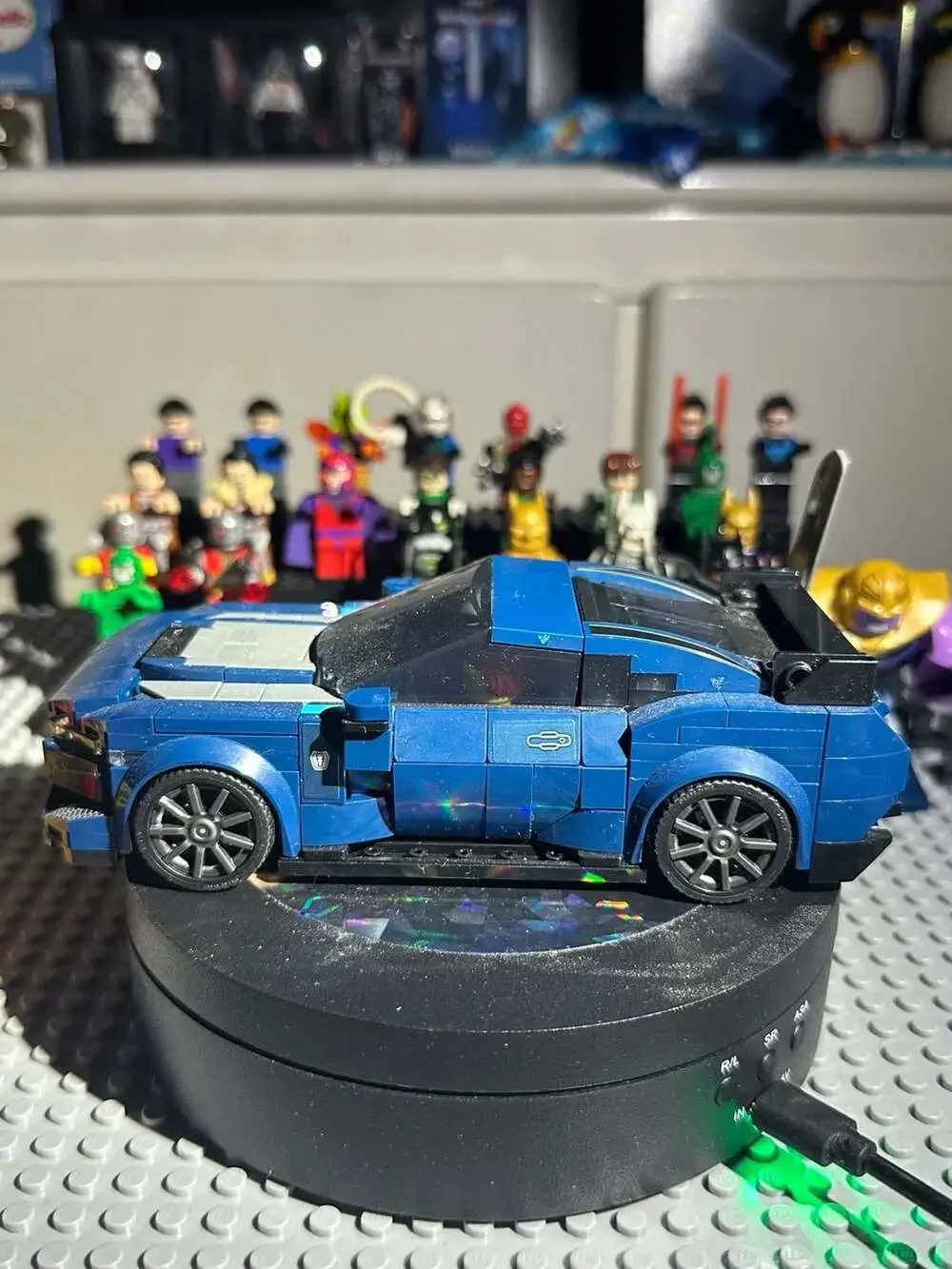 LEGO Speed Champions Ford Mustang Dark Horse Sports Car Building Toy Set
